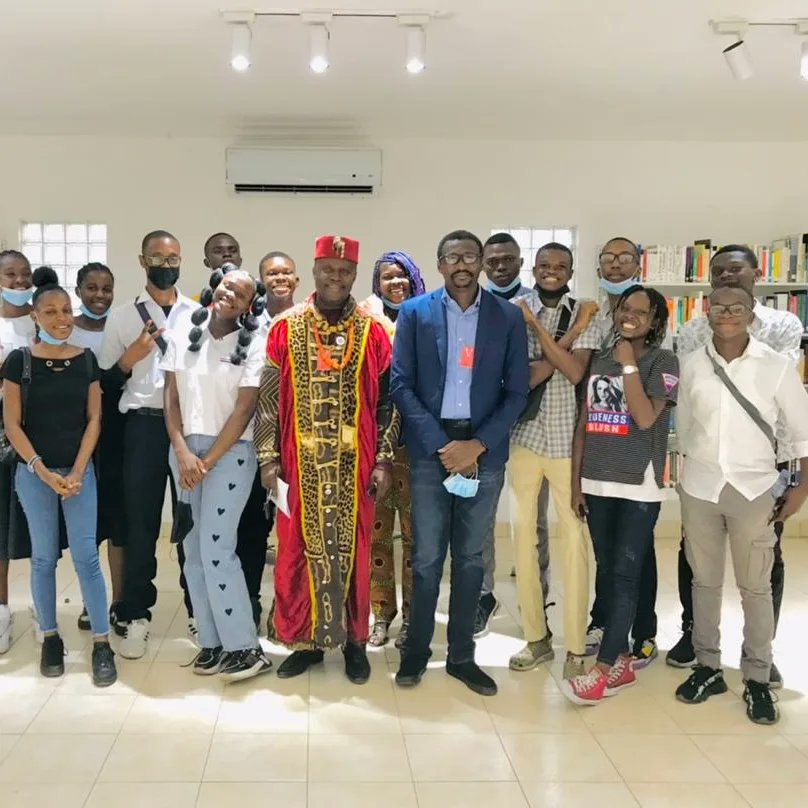 access_drc's tweet photo. “No matter where you come from, your culture and identity must be cherished and protected." Congolese high school ACCESS students and American students from SC learned the importance of honoring their heritage from Congolese traditional leaders during our 2 day #BlackHistoryMonth https://t.co/BO3tmd26Dy