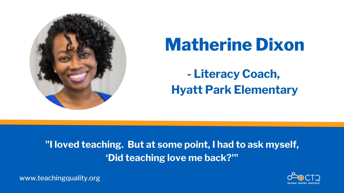 MiraEducation's tweet photo. @MatherineDixon explores how changing roles reignited her passion for #teaching, #learning, #coaching, and #leading in this story created in partnership w/ @CEP_UofSC and featured in @NNERpartners latest online journal. https://t.co/VUgqHNl1GM #StoriesMatter https://t.co/7JyP4ljQOx