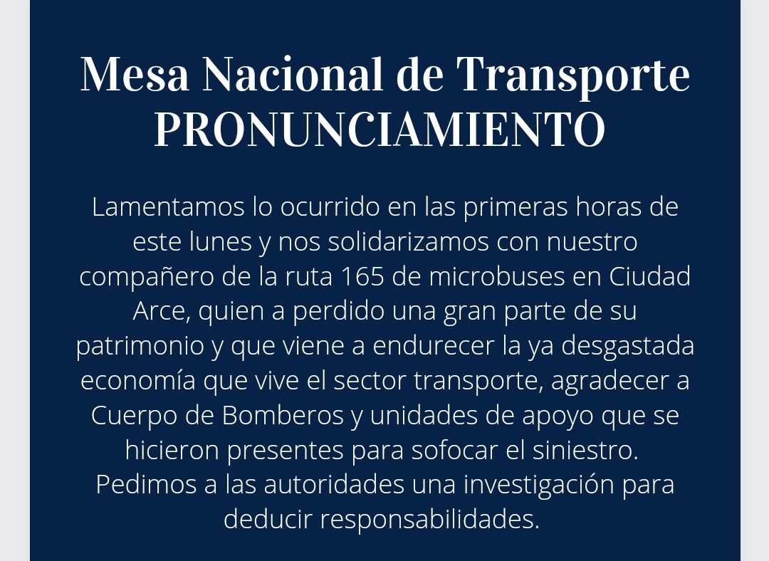 MNacionalTSV's tweet photo. Ante los hechos ocurrido la madrugada de este lunes 28 de febrero. https://t.co/pll2wihrwm