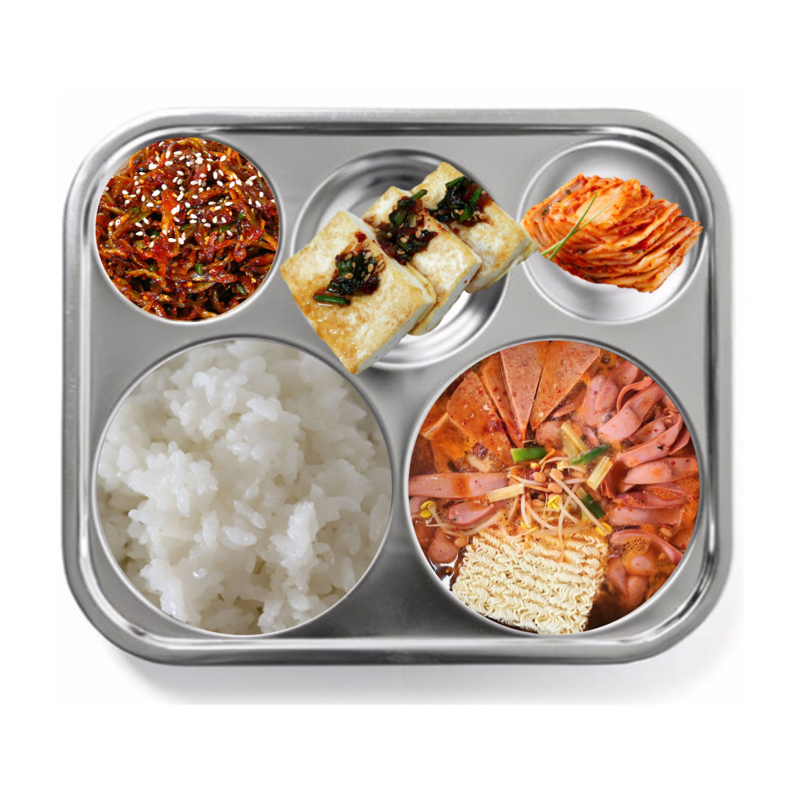 2022.03.01
훈련소 44일차 중식 #도운 

밥
부대찌개
두부구이
멸치고추장볶음
김장김치

도운아 맛있게 먹어🐶🤎