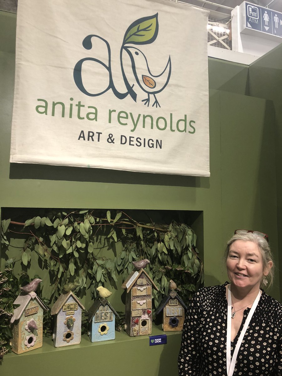 MeathLEO's tweet photo. Well done #AnitaReynolds @DCCIreland Highly Commended for her new product #Birdhouses check her out at @showcaseireland stand C26 #MadeInMeath #ShowcaseIreland https://t.co/mcjNfDZuA1