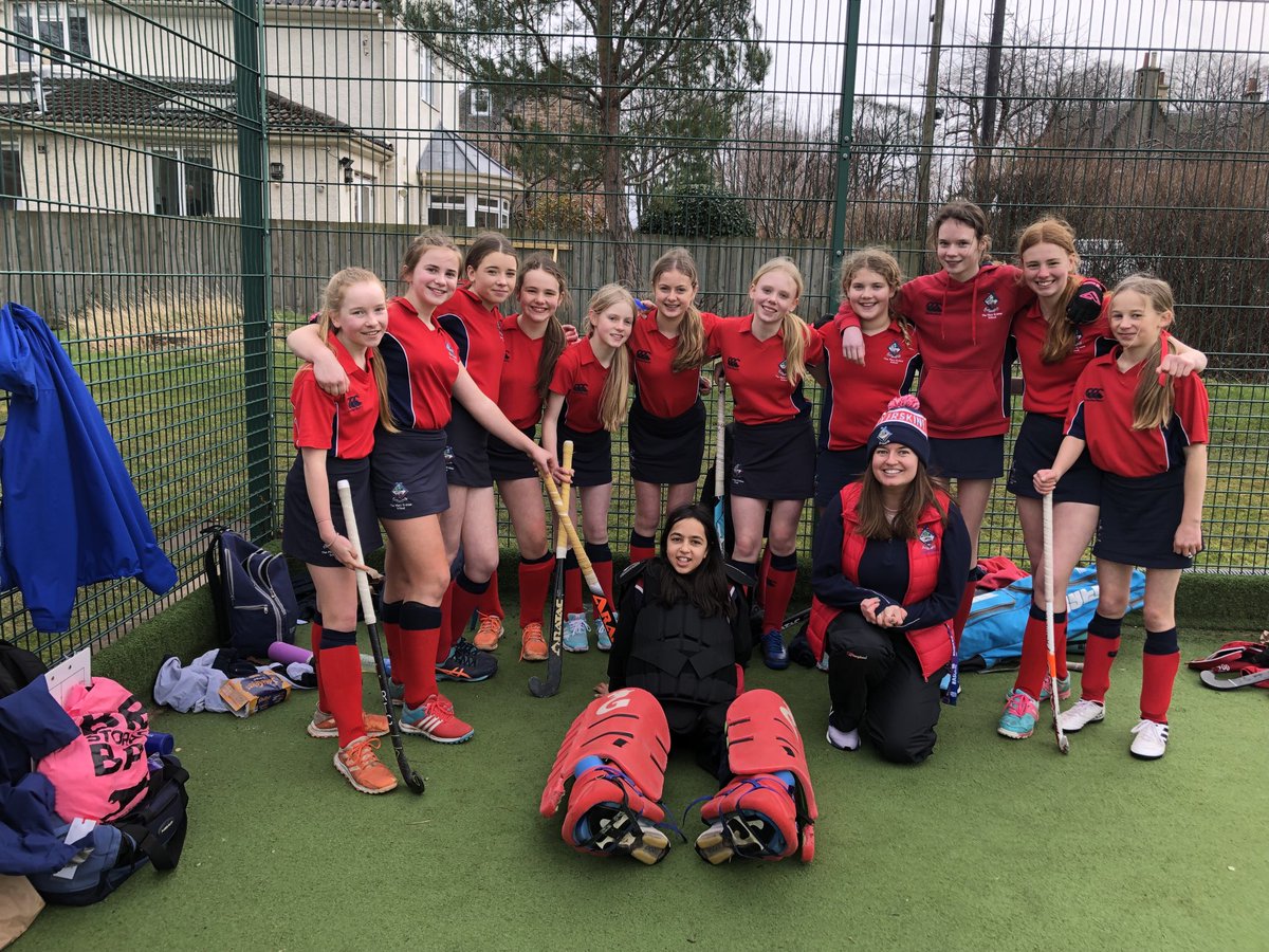 Well done to our S1A hockey players on their third place 🥉 finish at the East Schools S1 tournament today ❤️💙🏑. Thanks to Edinburgh Academy for hosting a great competition.
