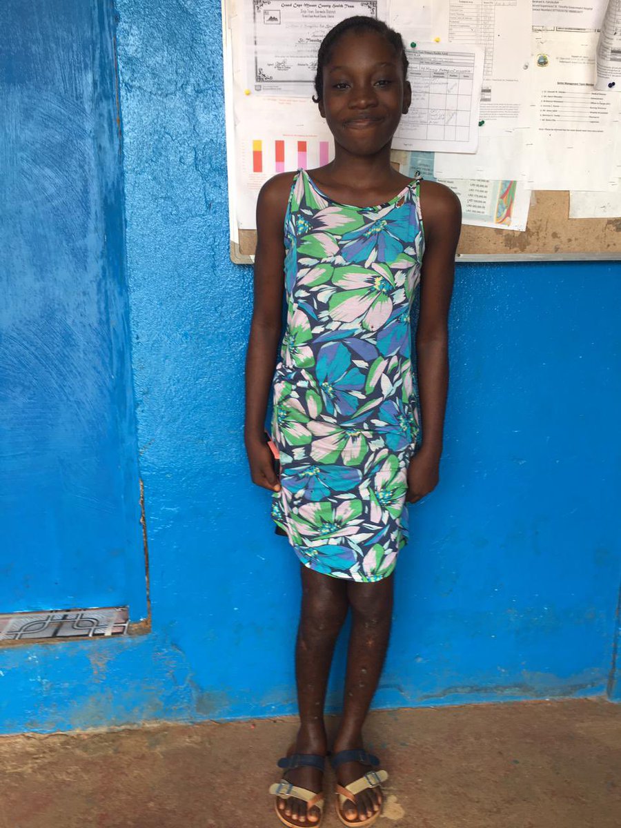 Beautiful Charleslyn celebrates having straight legs ♥️ thank you Dr. James Appel and the Healing Liberia Foundation♥️ 

“Not too young to heal a broken life”