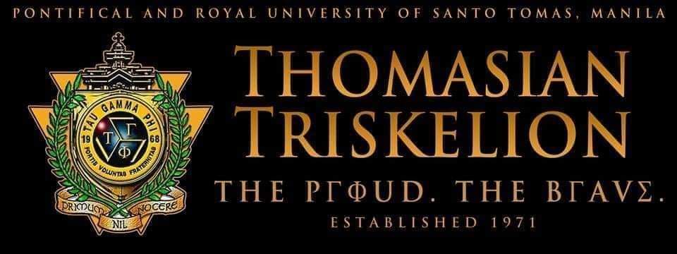 ThomasianTGP's tweet photo. The University of Santo Tomas Chapter is my Alma Mater,  to honor and to cherish,  by it’s rules and regulations, I shall be governed and guided. Happy 51st Founding Anniv UST Chapter!!! 
#UST #USTe 
#USTTGP51
#ThomasianTriskelion 
#TheProud #TheBrave 
#USTTGP https://t.co/JYI62w3N6j