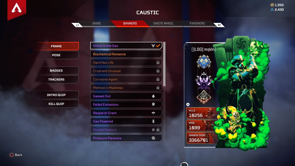 mqkln1's tweet photo. 5キャラ目の万kill、バンガロール1万killいきました。
次はパスでエンジョイします 
#Apex 
#ApexLegends 
#PS4share https://t.co/ta2YFWKnZd