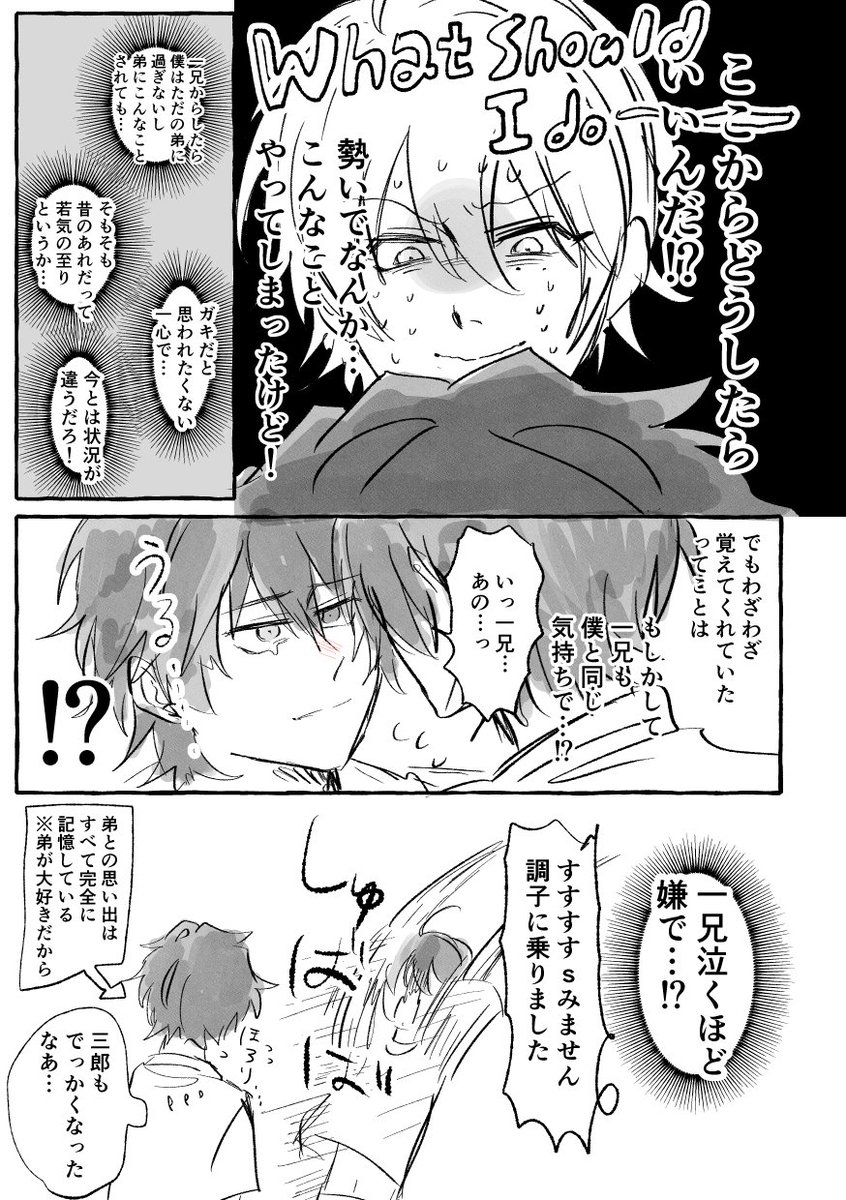 さぶ→いちの壁ドン 未来(※捏造、年齢操作) 