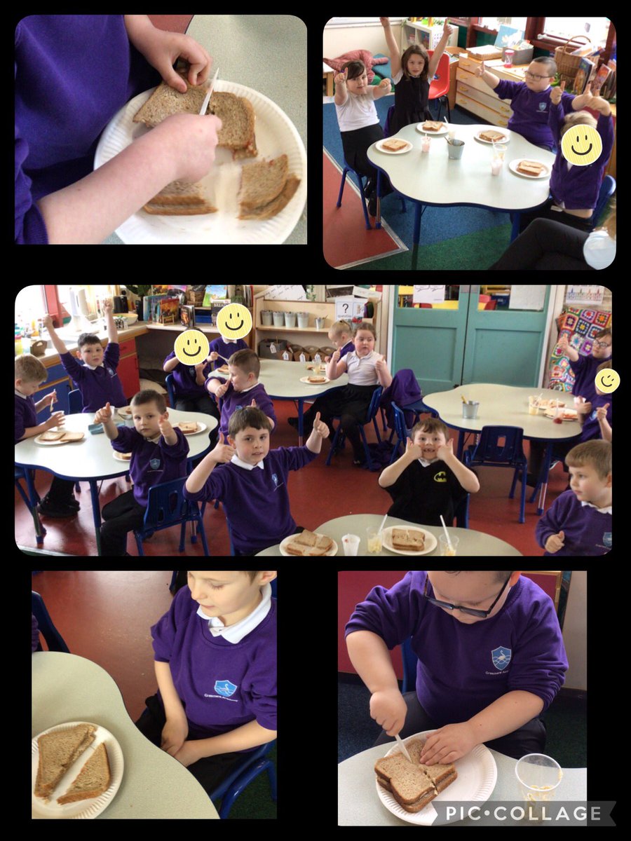 Today, Badgers learnt that instructions have to be very precise with lots of life skills too. @GrasmereAcademy