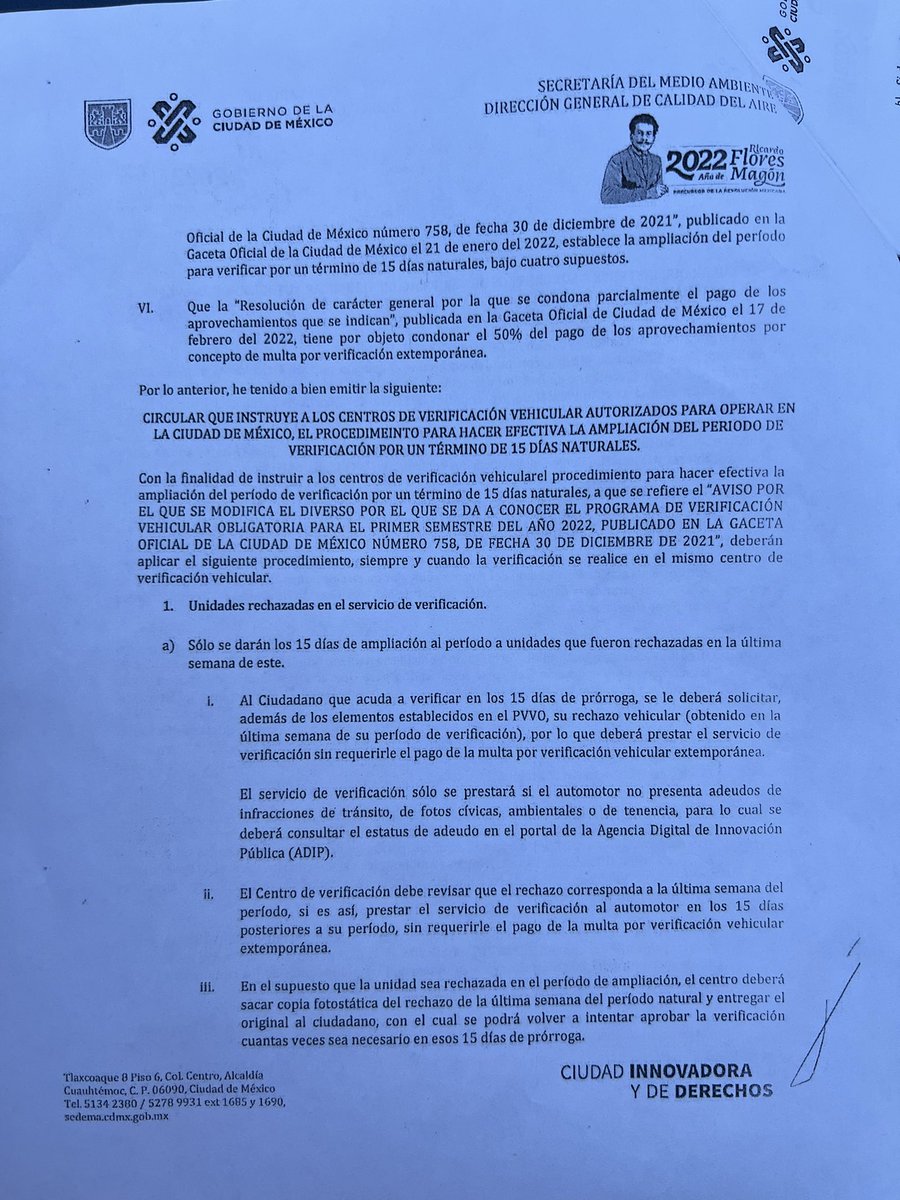 sgvehicular's tweet photo. Conoces qué autos son los que se autorizan para prórroga de verificación? Te dejamos la información @sgvehicular https://t.co/X0MvyPYEBx