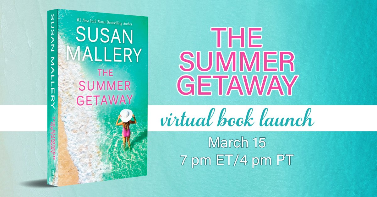 Join me & @katherinecenter for a 1-night only book launch party celebrating THE SUMMER GETAWAY! Tickets: bit.ly/SummerGetawayP… #independentbookstore Partners: @WritersBlockWP @DoylestownBooks @warwicksbooks @LeftBankBooks @BookTowne @BethanyBooks @FoxTale