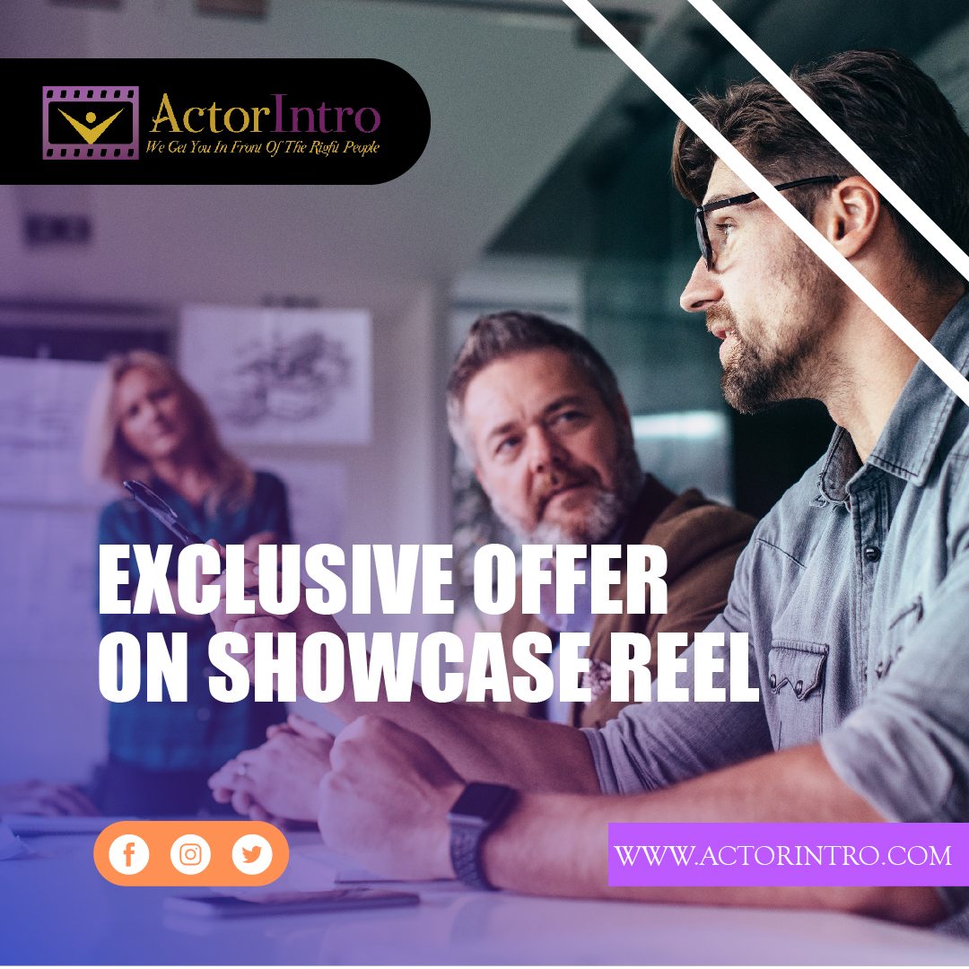 Special deal! You can shoot two Showcase videos in the same one-hour session and get half-price on the second.

#movies #actorslife #actorstudio #castingdirector #acting