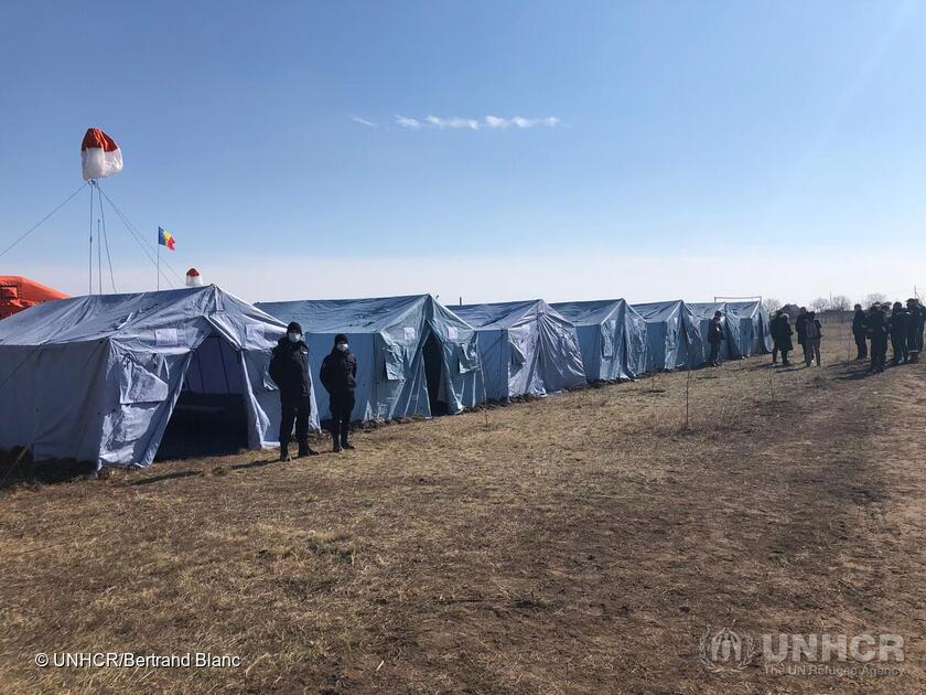 UNHCRgov's tweet photo. More than 500,000 refugees have now fled from Ukraine into neighboring countries.

@refugees is working with partners &amp; local authorities to provide humanitarian aid and support those in need. 

Thank you for the solidarity and support from our government partners so far. https://t.co/wiyeiM9tL5