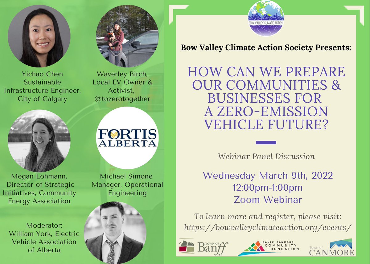 BOWDACANMORE's tweet photo. A couple of upcoming discussions on how we can collectively work to address #emissions; using environmental, social and economic lenses to move the conversation forward.

Learn more:
https://t.co/fqQXMKPOVP

#Canmore #Banff #LakeLouise #MDBighorn #BowValley #Alberta #Canada https://t.co/Zd2RcZUaIZ