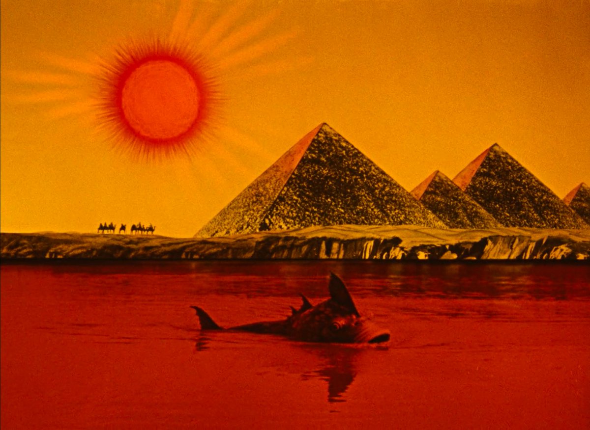 Nina_Salander's tweet photo. Strange creatures in The Fabulous Baron Munchausen - Karel Zeman (1962)
#CzechCinema #Animation #CzechAnimation #FantasticFilm #SciFi #JulesVerne #Monsters https://t.co/oP0ps2s8KA