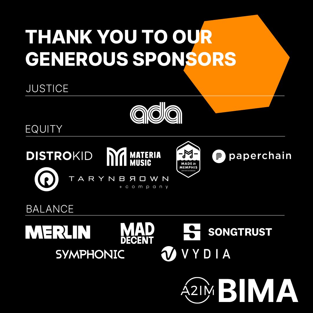 We’re so excited to share that we’ve been selected as an @A2IM Black Independent Music Accelerator (BIMA) fellow! BIMA is a fellowship initiative designed to amplify Black voices in the independent music community,and we can’t wait to join the A2IM network and raise our business
