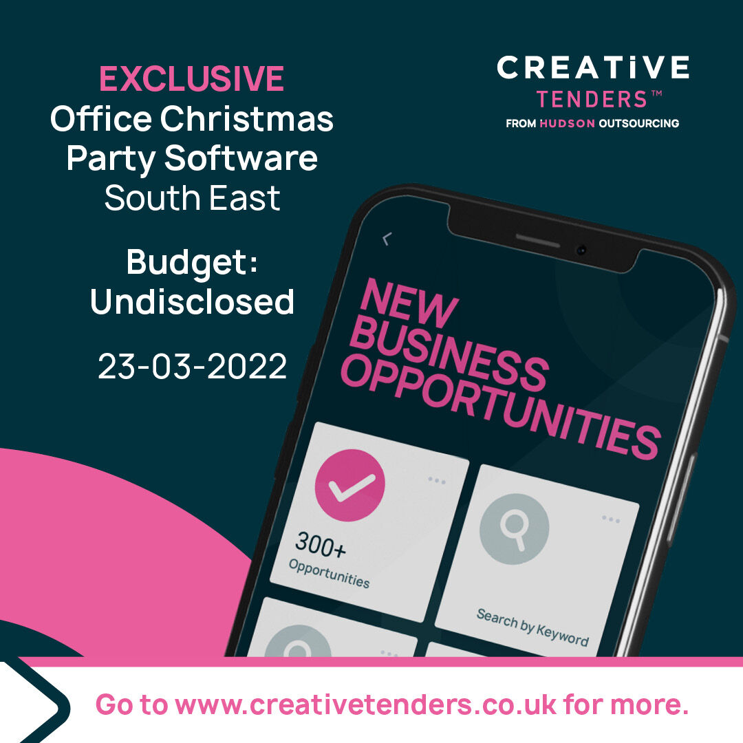 Creative_Tender's tweet photo. We have an exclusive opportunity available on our Creative Tenders portal!

Sign up to our portal for more information and further opportunities.

#exclusiveopportunity #tenderopportunity #exclusivetender #tenderportal #creativetender #bidwriting #bidwriters #bidwritingservices https://t.co/rbwpBAVLCx