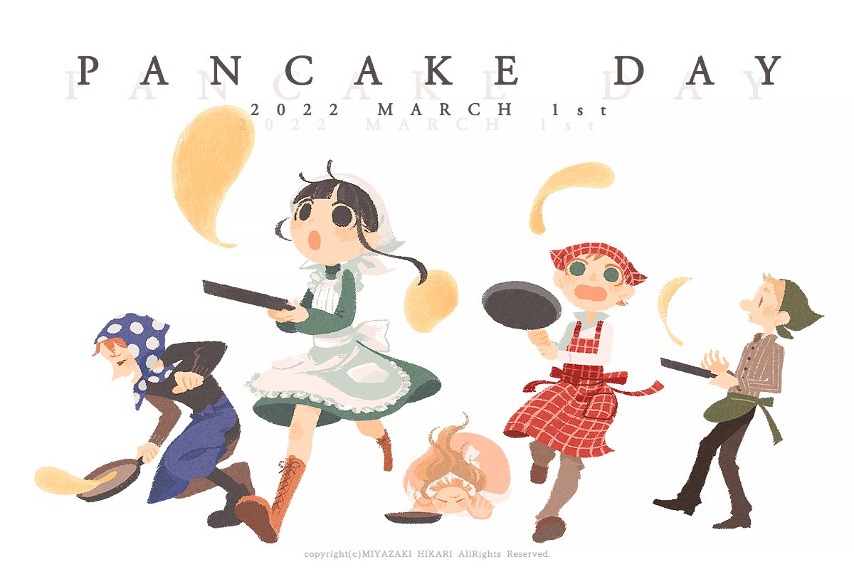 2022年の3月1日は #パンケーキデー
イギリスではフライパンでパンケーキを返しながら走る「パンケーキレース」という行事が500年続いているそうで。
楽しそう。やってみたい
#PancakeDay #PanCakeRace
