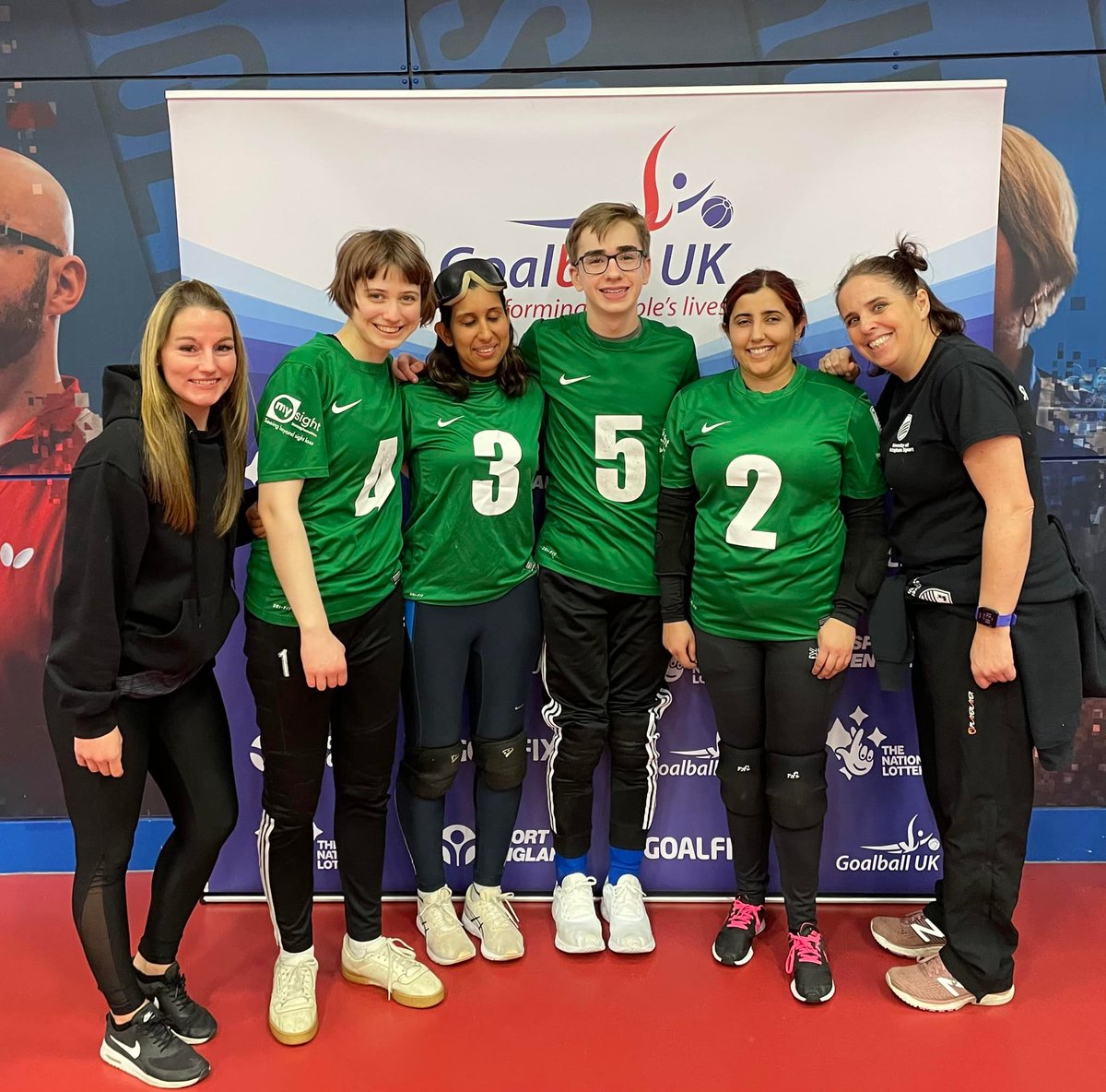 Nottsgoalball's tweet photo. Our intermediate players, competed in the @GoalballUK Intermediate trophy this weekend in Sheffield. It was tough, but fun - great teamwork and things to work on at club training next weekend! #parasport #visport #inclusion #sportforall @uonsport_dso https://t.co/A42IFRJZSH