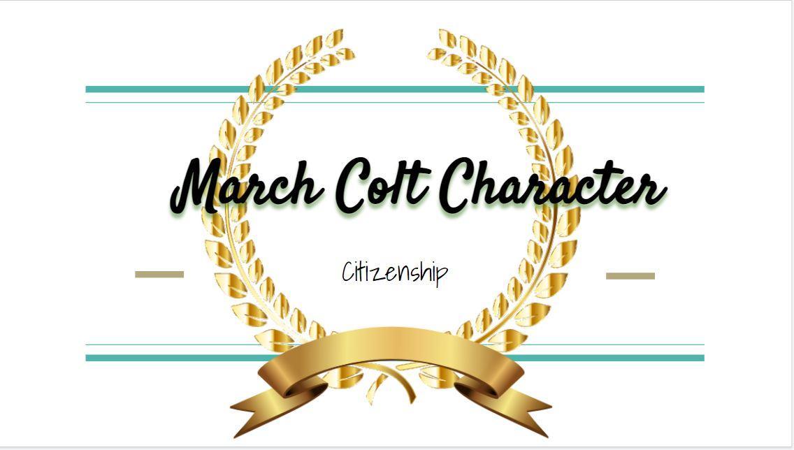 WSMColts's tweet photo. March Colt Character Students - Congratulations to our March Colt Character Students!  March Character Trait: Citizenship https://t.co/KRqJAiOfvx https://t.co/FihykbFPNV