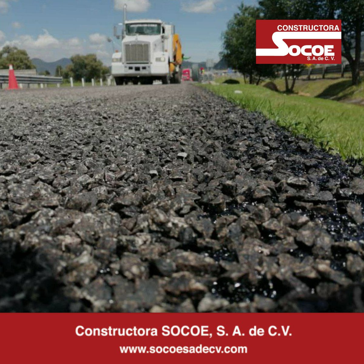 SOCOESADECV's tweet photo. CONSERVAR ES PRESERVAR

#ConservarEsPreservar
#ObrasSCT

👉OFRECEMOS SERVICIO DE RIEGO DE SELLO SINCRONIZADO. 👈

#SomosSOCOE #PasiónSOCOE #EquipoSOCOE #SCT #SomosCaminerosSOCOE #SeamanGunnison #SynchronizedChipSpreader  #SelloPremezclado
#RiegoDeSello
#RiegoDeSelloSincronizado https://t.co/XTLFmJUYsF