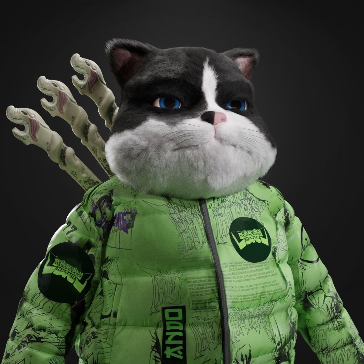 We have a little secret to share with our Samurai Cats 

The latest 3D prototype has arrived 😼⚔️

Sound off in the comments 💎🤲

#NFTs  #NFTCommunity  #NFTdrop #ETH #NFTartist #Ethereum