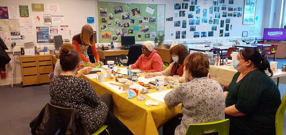 OnePlanetFV's tweet photo. Our OPFV officer, Lesley, was at @RaplochCorner today, thanks for having us! 
Looking forward to the 21st of March for the Fabric upcycling workshop!
#upcycling #EmpoweringCommunities https://t.co/JOQA0cU2ED
