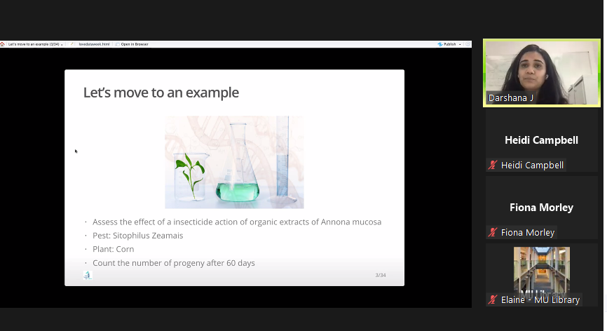 Maynooth University Library (@library_mu) on Twitter photo Another one of our #lovedataweek webinars is available to watch again.
<a href="/Imdarshanaj/">Darshana</a> will discuss How far is too far? Distance-based diagnostics applied to count data.
<a href="/library_MU/">Maynooth University Library</a> <a href="/MaynoothUni/">Maynooth University</a>
#lovedata22 #dataforeveryone
youtube.com/watch?v=Jbrvzu… Another one of our #lovedataweek webinars is available to watch again.
<a href="/Imdarshanaj/">Darshana</a> will discuss How far is too far? Distance-based diagnostics applied to count data.
<a href="/library_MU/">Maynooth University Library</a> <a href="/MaynoothUni/">Maynooth University</a>
#lovedata22 #dataforeveryone
youtube.com/watch?v=Jbrvzu…