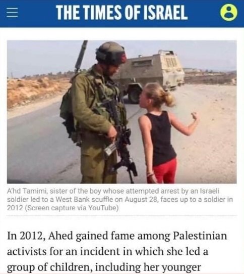 AskAnshul's tweet photo. NDTV reported fake news that this little girl in Ukraine is fighting with a Russian soldier.

This video is 10 years old. It has nothing to do with Russia-Ukraine crisis. Girl is a Palestinian. And, incident reported in 2012. https://t.co/BQLRbzgccB