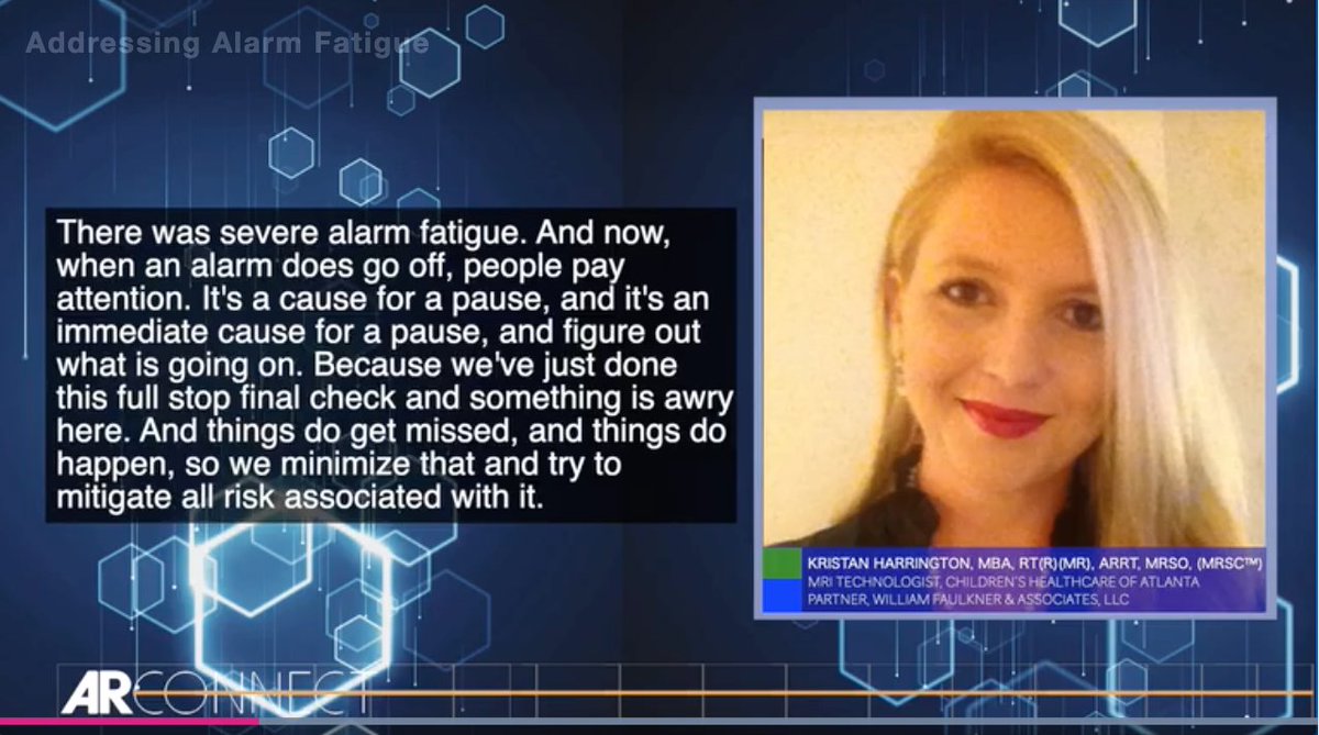 Applied_Rad's tweet photo. #MRISafety | Paying close attention to safety alarms is important. "It's an immediate cause for pause to figure out what is going on and to minimize all risks associated with it," says @kristanharringt #MRSO. https://t.co/yEMkoWWnUy #MRtech #PediatricMRI #MRMD #braccoimaging https://t.co/HGr0DrKlhm