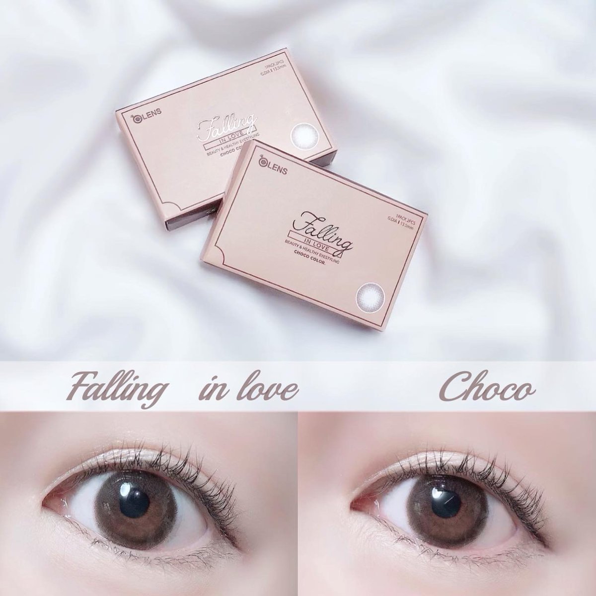 Keibeauty1's tweet photo. Falling 1month 𓆸
CHOCO 𓆸

新色グレーが追加された
#フォーリング のチョコ購入 ☻ັ💕

ディファインみたいな、馴染みやすいデザインで
14.2で少し大きく見せてくれる、王道の
ナチュ盛りカラコン✨

フチはないけど、ドットがしっかりしてるから
程よいクリっとおめめに💡

#ポップレンズ #PPLENS https://t.co/pJpwXQSAr0