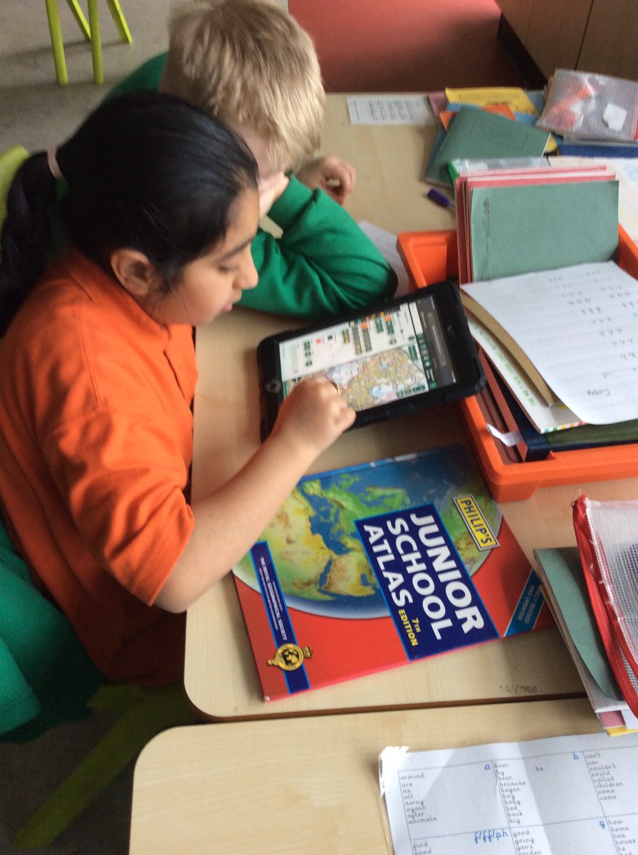 primary_ba's tweet photo. Year 4 have been using digimaps to plot the 3 focus cities Anglo Saxons and Vikings invaded. They discussed the direction and how far away they were from each other. #digimaps #bathebest #mapping #primarygeography https://t.co/GlJRpiSgLO