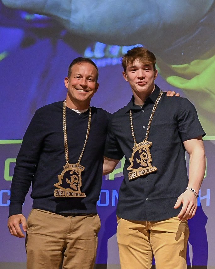 Celebrating the turnover chain award with one of the best high school football players that I have ever witnessed. This dude was amazing. <a href="/EHeidenreich44/">Eli Heidenreich</a>