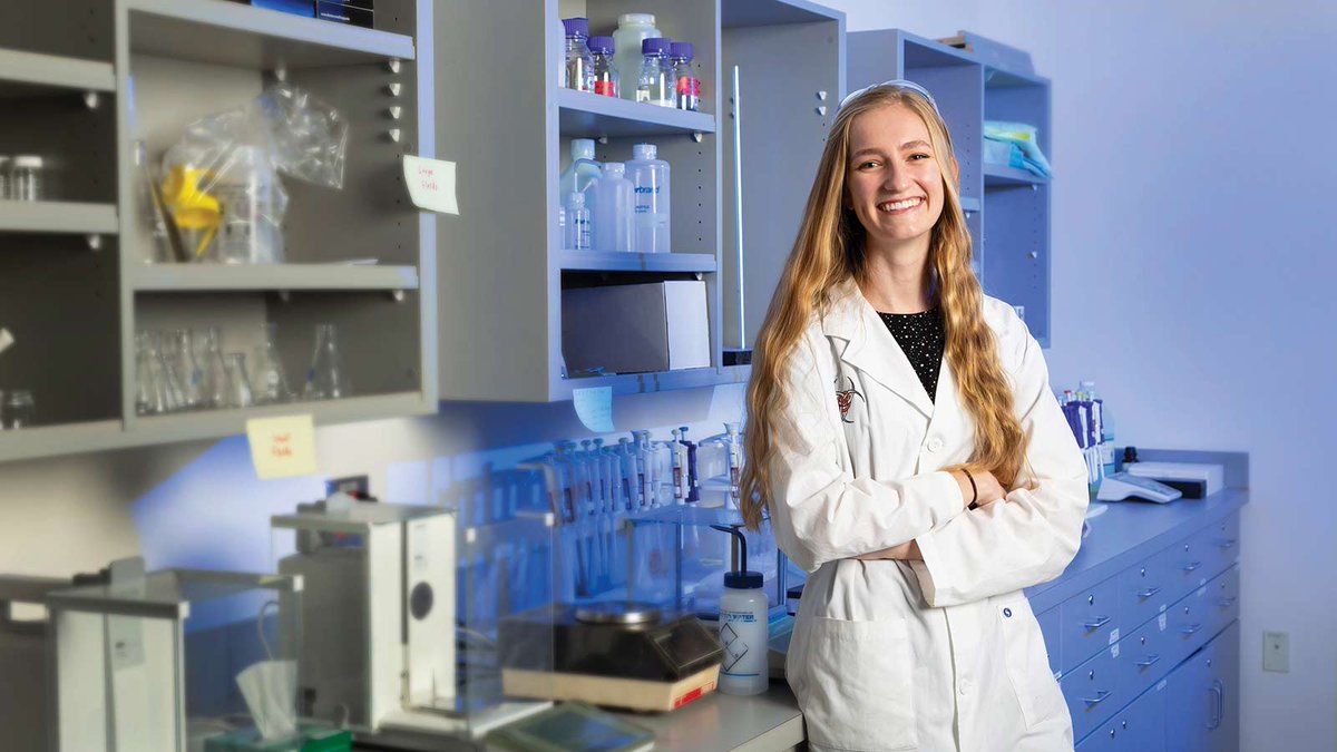 Did you know undergrads can be published in peer reviewed journals? Biological engineering student Kristine Peterson recently had her research published in the International Journal of Molecular Science! 

Read about her amazing work here: bit.ly/KrPeterson

#USUResearch
