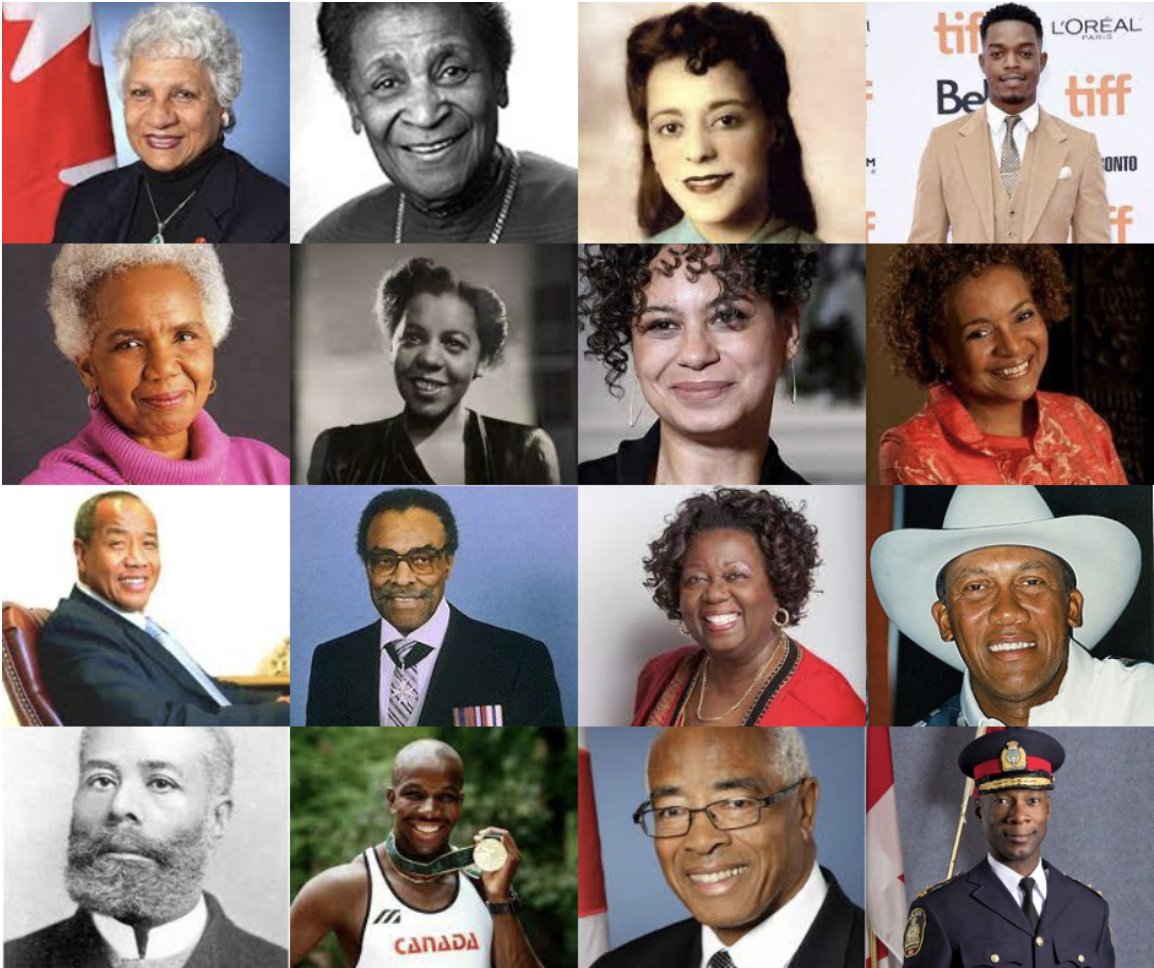 Throughout Black History Month, we shared images of Black Canadians who shaped our history. Each a reminder that Black history is Canadian history. Thank you to Ren, a Black Canadian, a teacher, &amp; an artist for allowing us to share her beautiful images - a labour of love.