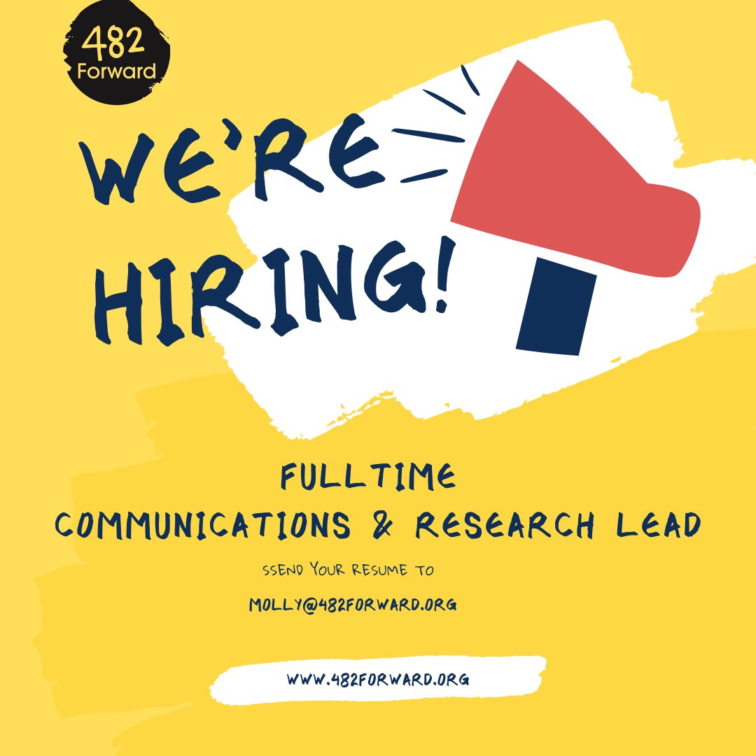 We're hiring! Apply today to be our Communications and Research Lead ideali.st/YhnWqv