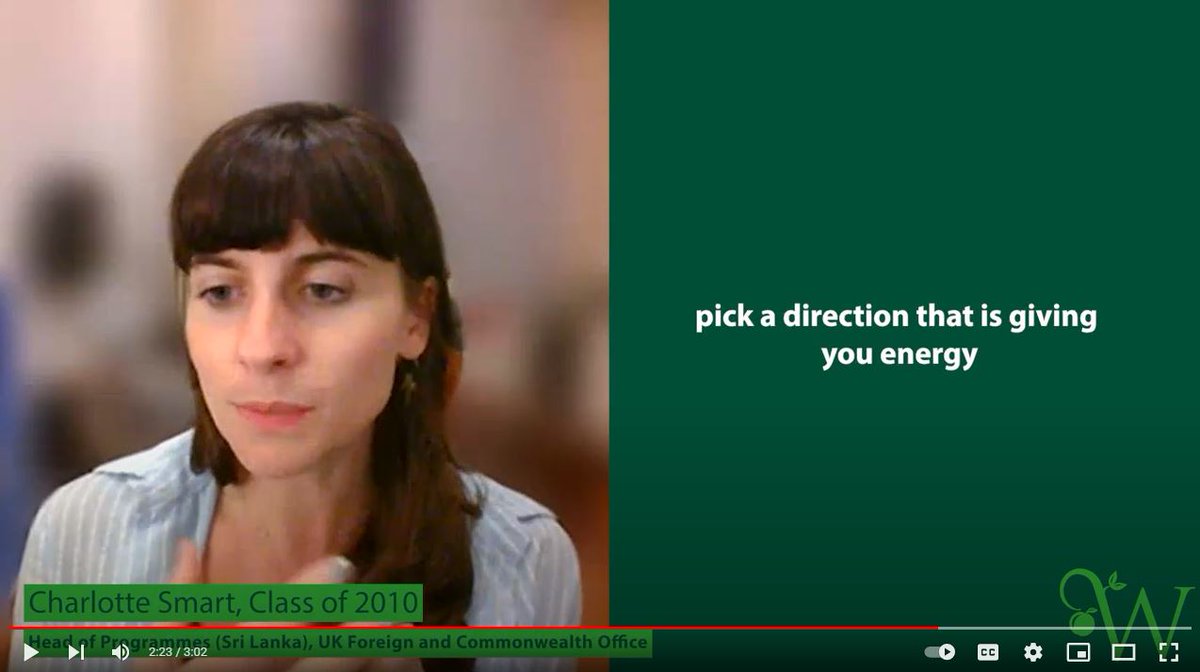 WimbledonHigh's tweet photo. With our Future Careers event happening in a few hours, we're looking back on our #StridingOutWHS Talk - Sustainability and the Environment. 

Great career advice @Alumnae_WHS @CharlieSmart5 (Class of 2010), watch in full on our YouTube: https://t.co/MNpom4sBBq @CareersDept_WHS https://t.co/Dfv1gMKC67