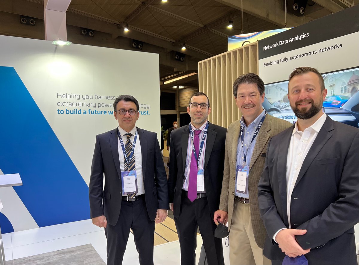 guavus's tweet image. MWC22 is on! Stop by the @ThalesDigiSec booth - Hall 2, Stand 2J30 - to see in action our industry-leading 5G-IQ #NWDAF available for #MNO lab networks and our 5G #NetworkSlice Assurance &amp;amp; Analytics which enables new business model innovation. See you there 😊!