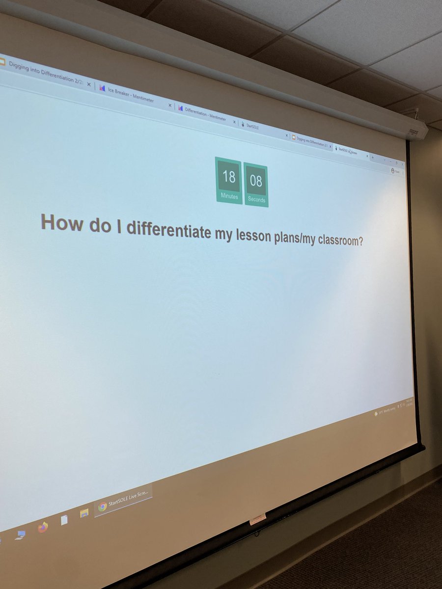 BGoodArtnGift's tweet photo. Some days, I really can’t believe this is my job! ❤️
I’m so blessed to be spending my day with another great group of dedicated teachers! Another great @NorthPointESC PD day has us Digging Deeper into Differentiation! 🙌💡🌱 @StartSOLE 
#OurLearningNeverStops #GiftedPD https://t.co/UCeX9S1vZV