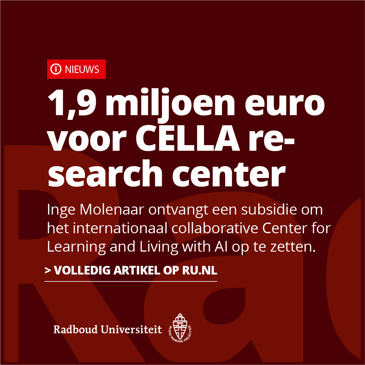 Radboud University tweet media
