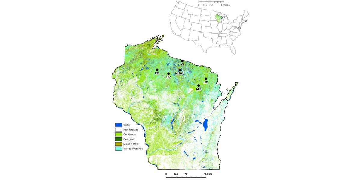 ESAEcosphere's tweet photo. From our #DiseaseEcology track:
Deer, small mammal habitat, & #earthworms are related to #Ixodes nymphal abundance in the Midwest
https://t.co/KEJo73xFp1
#LymeDisease #TickBornePathogens #OpenAccess #NSFFunded
@SPaskewitz @UWMadisonCALS @PennStateBeaver @PSUecosystems @NSF https://t.co/EdUJt6ww5d
