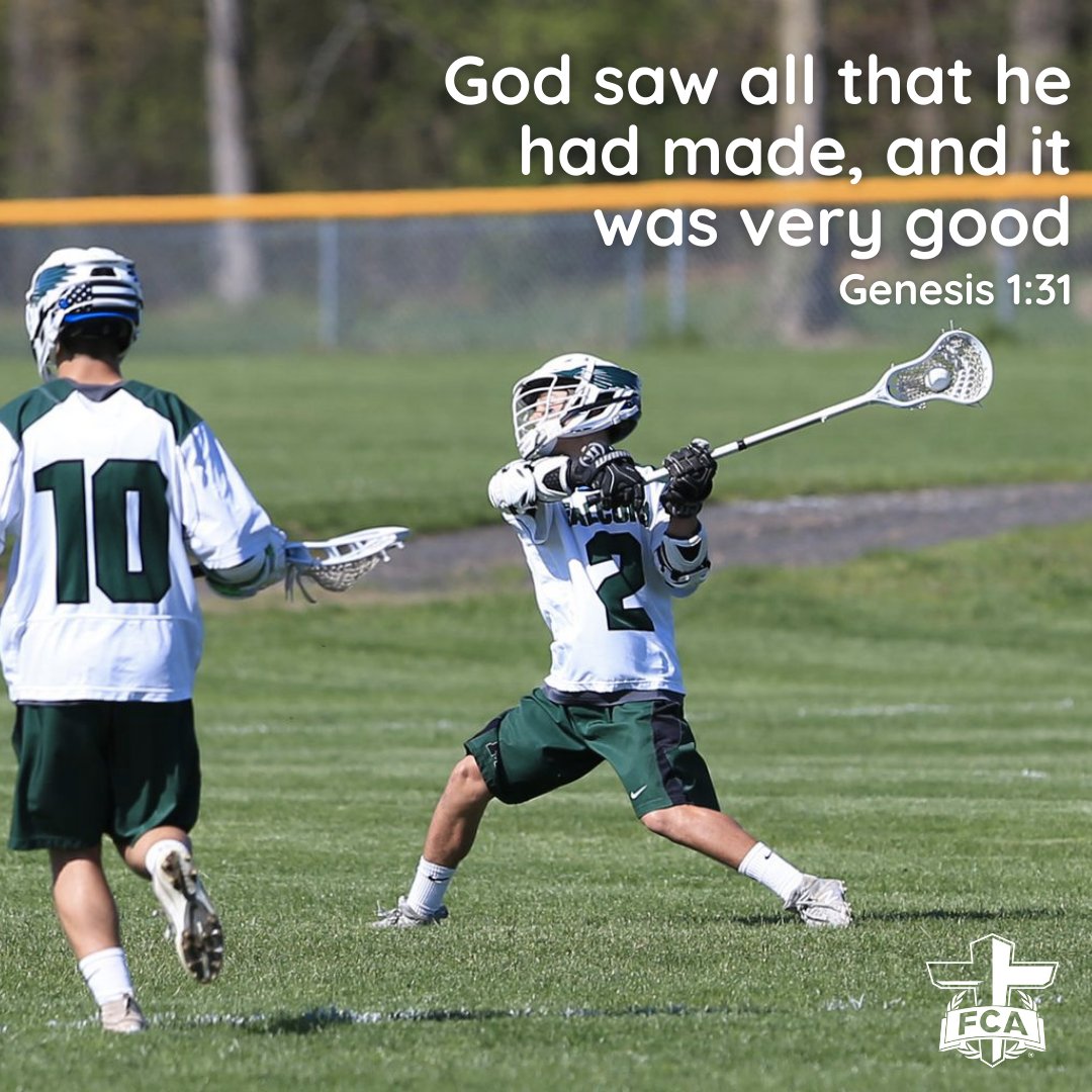 God, who set the earth on its axis and swung the stars in motion, set His sights on you and smiled. We are human beings created in the image of the true God, and He was pleased to call His creation very good.