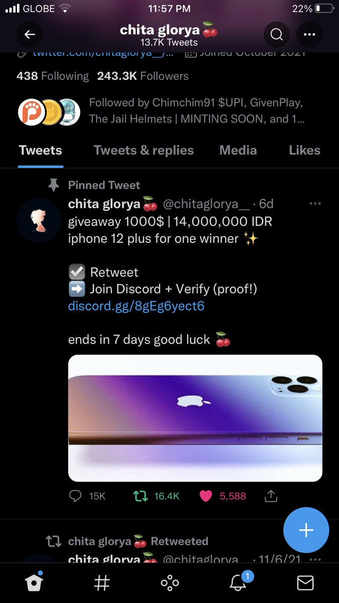 hampac_wend's tweet photo. @chitaglorya__ ⭐️⭐️Done Task ⭐️⭐️
🙏 I pray To Win 🙏
🍀Manifested To Win🍀
❤️❤️❤️❤️❤️❤️❤️❤️ https://t.co/2xdd7wQLXl
