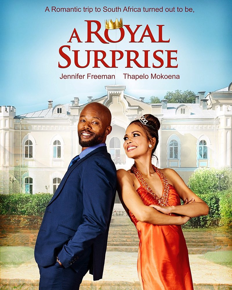 ThapeloMokoena's tweet photo. A ROYAL SURPRISE 🎬 🌍 🇺🇸

Our brand new film premiers in the USA on @BET HER March 12th at 8pm EST 🇺🇸

Let’s Go!! @msjenfreeman  @MakgotsoM1 @sivemabuya @sellomkn @AnelisaPhewa @gaosiraditholo @tysonngubeni 🌍🇺🇸

Trailer out March 1 🍿

#ThisIsAfrica #StoryTellersWorldwide https://t.co/ELaKPY9EEy
