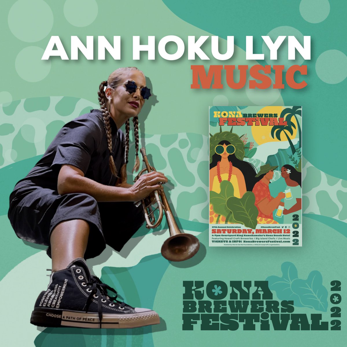 Dance it out, and funk you up, at #konabrewfest. 3/12/22. Tickets in bio. #konahawaii #brewfest