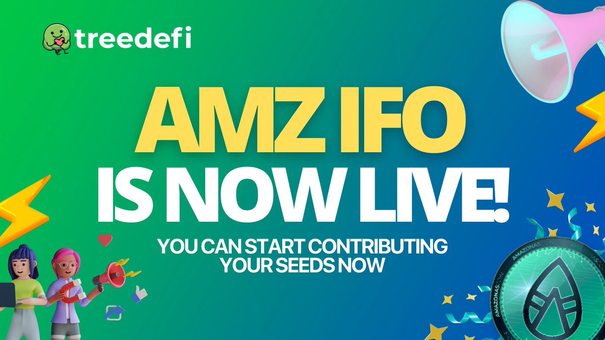 treedefi's tweet photo. @amazonascoin IFO is now LIVE! 🚀

Prospective participants have 48 hours to contribute their $SEEDS on the IFO page to give enough time to the different time zones of our investors. 🌎

Buy $SEEDS here:
https://t.co/1rbIFH95vW

IFO page:
https://t.co/MT3V51OjXs

#Launch #IFO https://t.co/ZA0G1POtEe