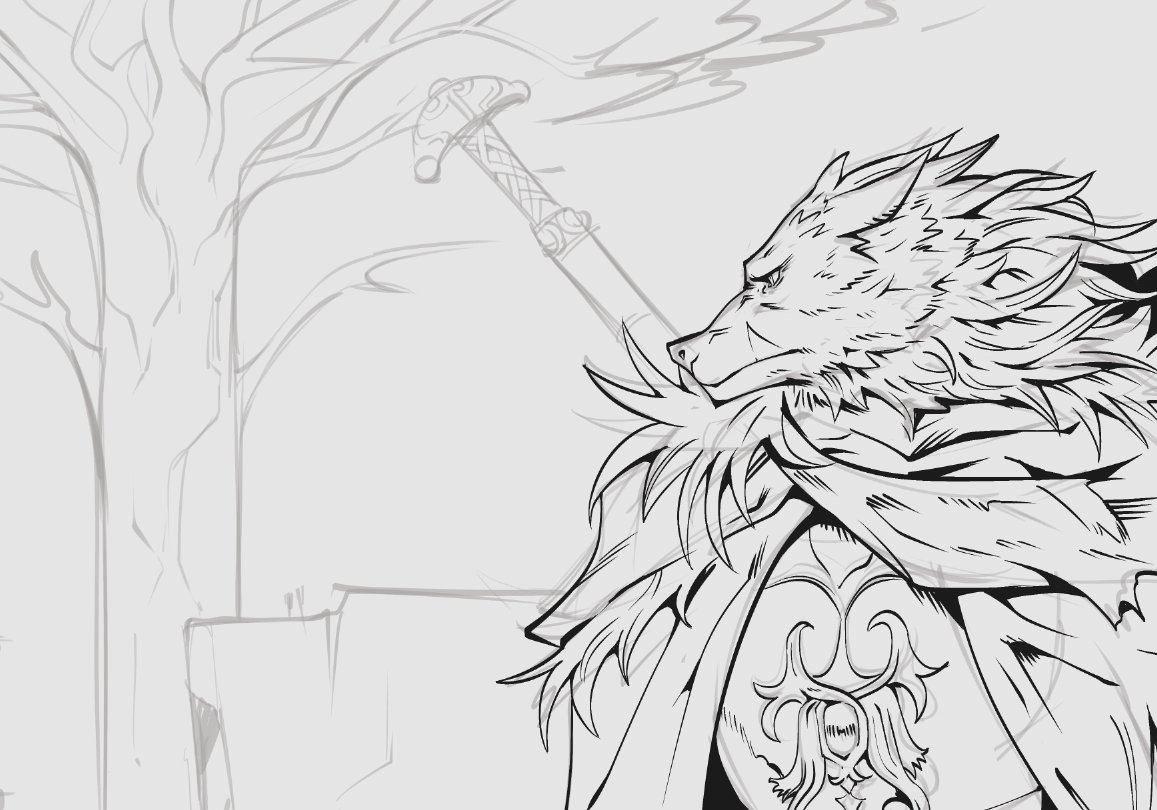 👀🐺#WIP 