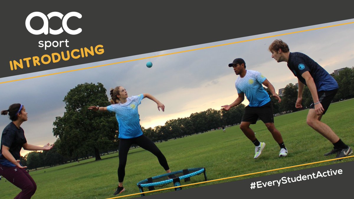AoC_Sport's tweet photo. This week we will be showcasing roundnet and highlighting opportunities you can
set up at your college - https://t.co/tsWWJOHDx9
#EveryStudentActive #Roundnet https://t.co/wsprzDFpbT