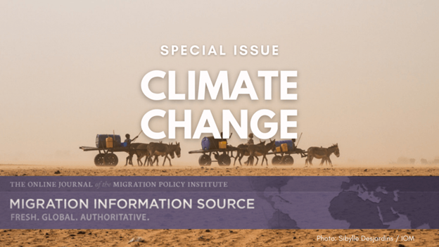 MigrationPolicy's tweet photo. New @IPCC_CH report on climate change predicts cyclones, flooding &amp; other extreme events may displace increasing numbers in future years
What might that look like?
Check out our #climatemigration work
📰 Special issue: https://t.co/Zop23SMujz 
🎧 Podcast: https://t.co/VFWm5yXD09 https://t.co/ZpD90wmgPr
