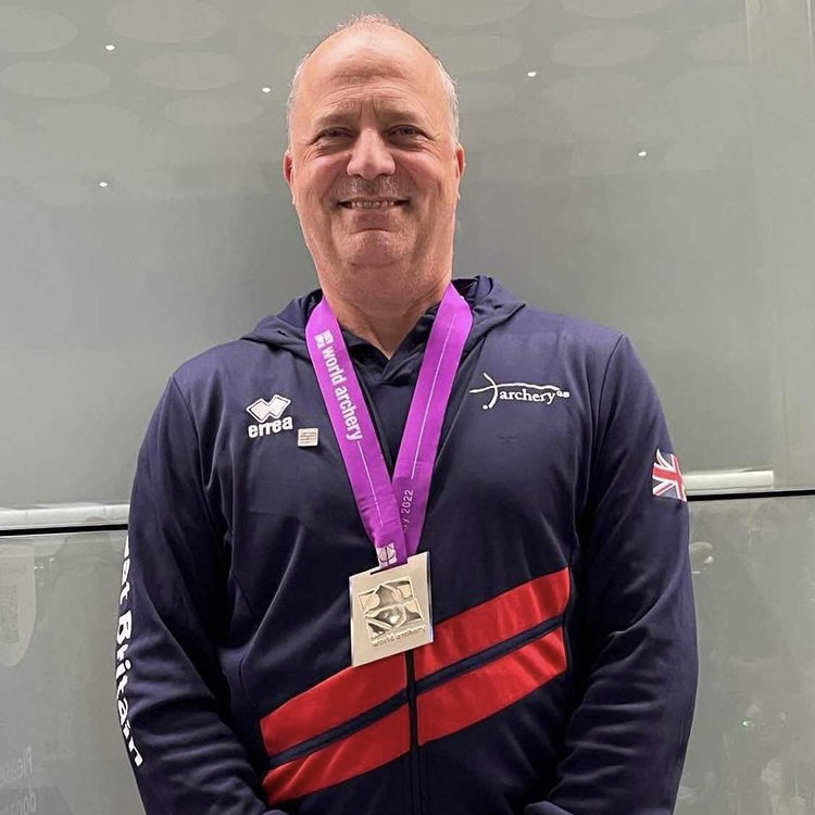 dsw_news's tweet photo. Congratulations/Llongyfarchiadau @Daphillips2266 and his partner Cameron Radigan on winning Silver in the Men's Team Recurve at the World Archery Para Championships in Dubai 🏹🥈

@archerygb @worldarchery https://t.co/0gJwhODssE
