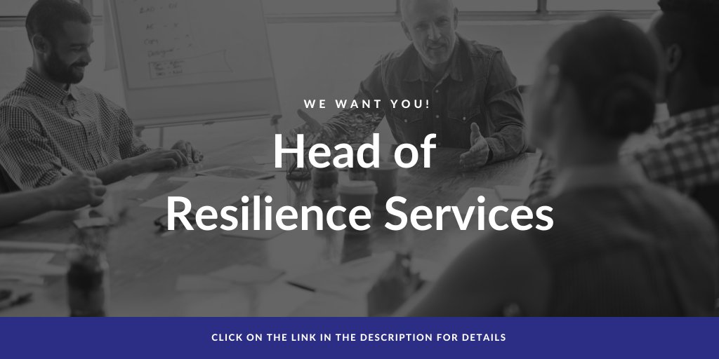 bucks_careers's tweet photo. We are seeking a dynamic and inspiring leader to be our Head of Resilience Services. A challenging, rewarding role with significant impact on Buckinghamshire. https://t.co/vNjfWKgWQM
#Leadership #LocalGovernment #Resilience #CivilContingencies #HeadOfService #BuckinghamshireJobs https://t.co/3avPgAaz2y
