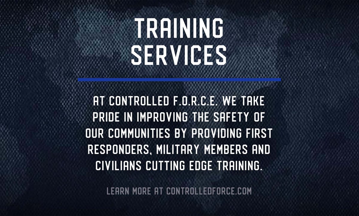 Our Mobile Training Teams (MTTs) are comprised of some of the most experienced Training Instructors in the Nation. Learn more at ControlledForce.com 
.
.
.
#controlledforce #instructordevelopment #security #NAICS #womanowned #smallbusiness #compliance #GSA #SBACertified